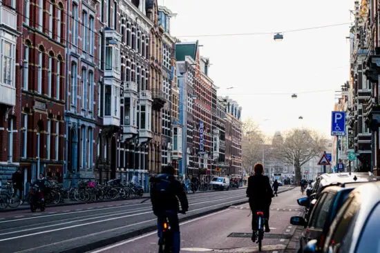 Amsterdam Netherlands Holland Bikes backpacks