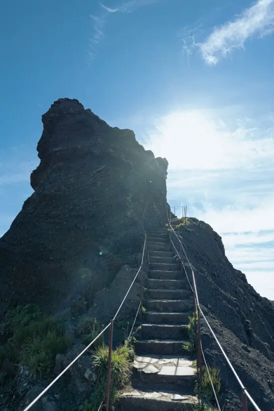 Pico do Arieiro Stairs