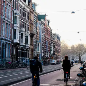 Amsterdam Netherlands Holland Bikes backpacks