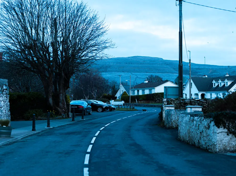 Ireland Itinerary: View of the Burren from Ballyvaughan, Ireland