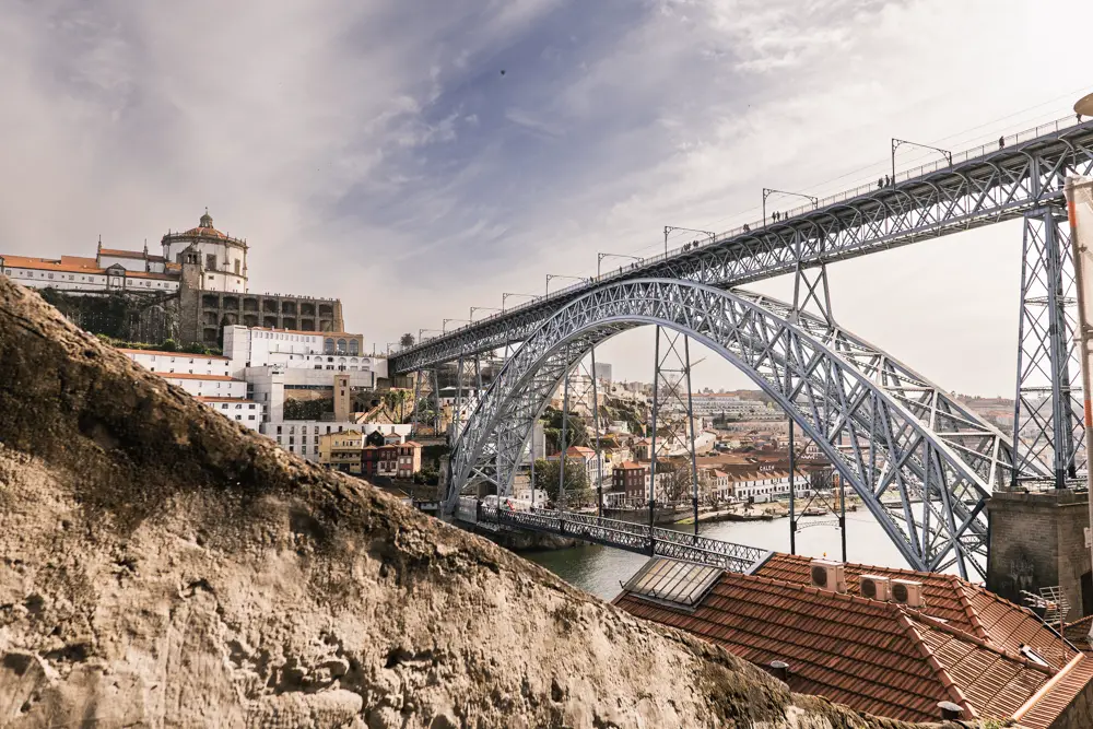 Dom Luís I Bridge in Porto City Centre