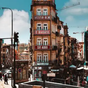 brown concrete buildings