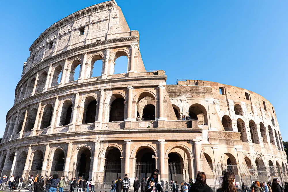 Colosseum in Rome, Italy the Eternal City