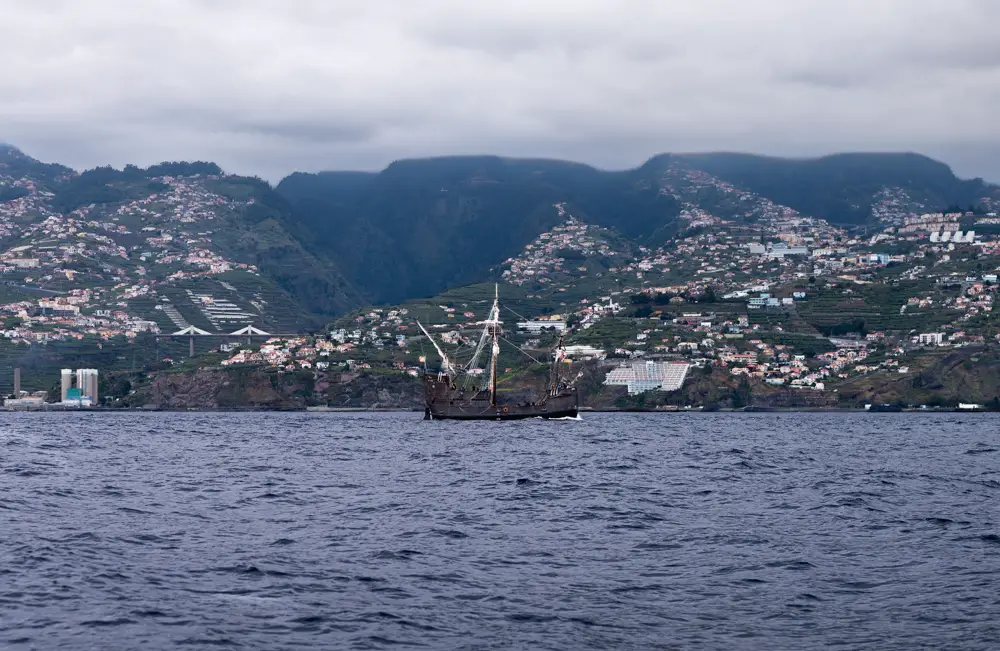 Funchal Madeira Coast with Boat