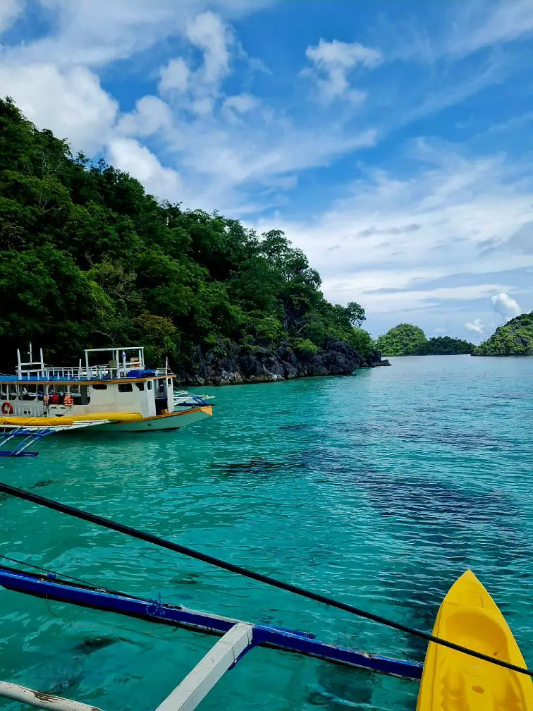 Twin Lagoons in Coron, Philippines